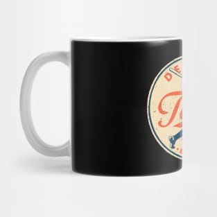 Vintage Detroit Tigers 3 by Buck Tee Mug